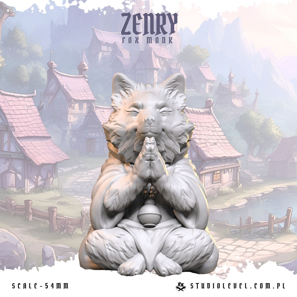 Zenry: Fox Monk - 54mm