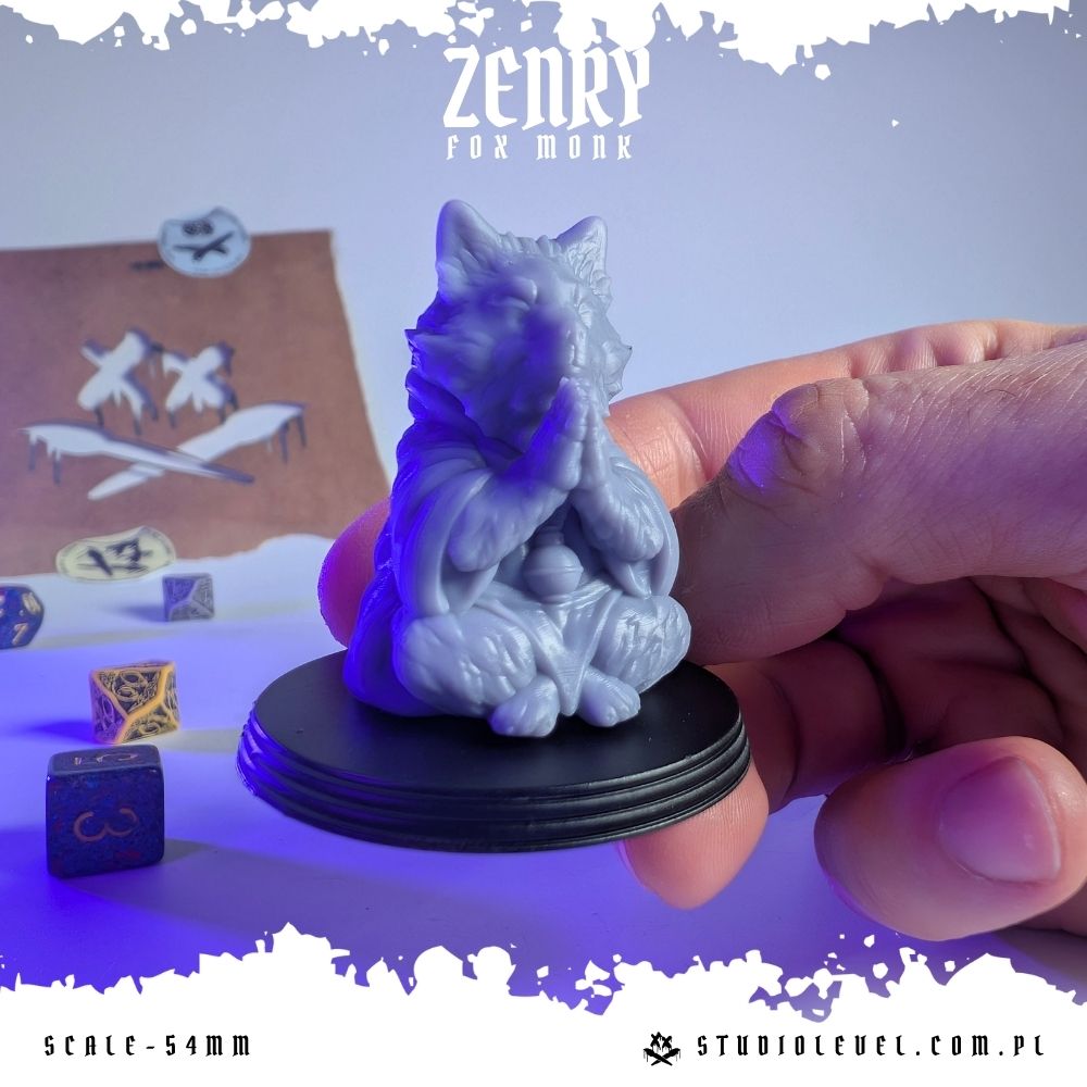 Zenry: Fox Monk - 54mm