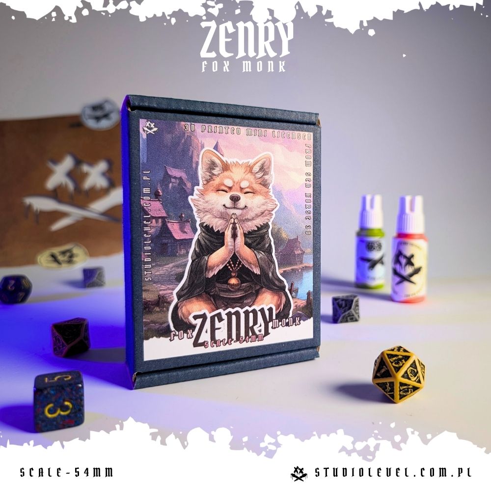 Zenry: Fox Monk - 54mm