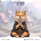 Zenry: Fox Monk - 54mm