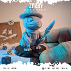 Zerby: Gecko Alchemist - 54mm