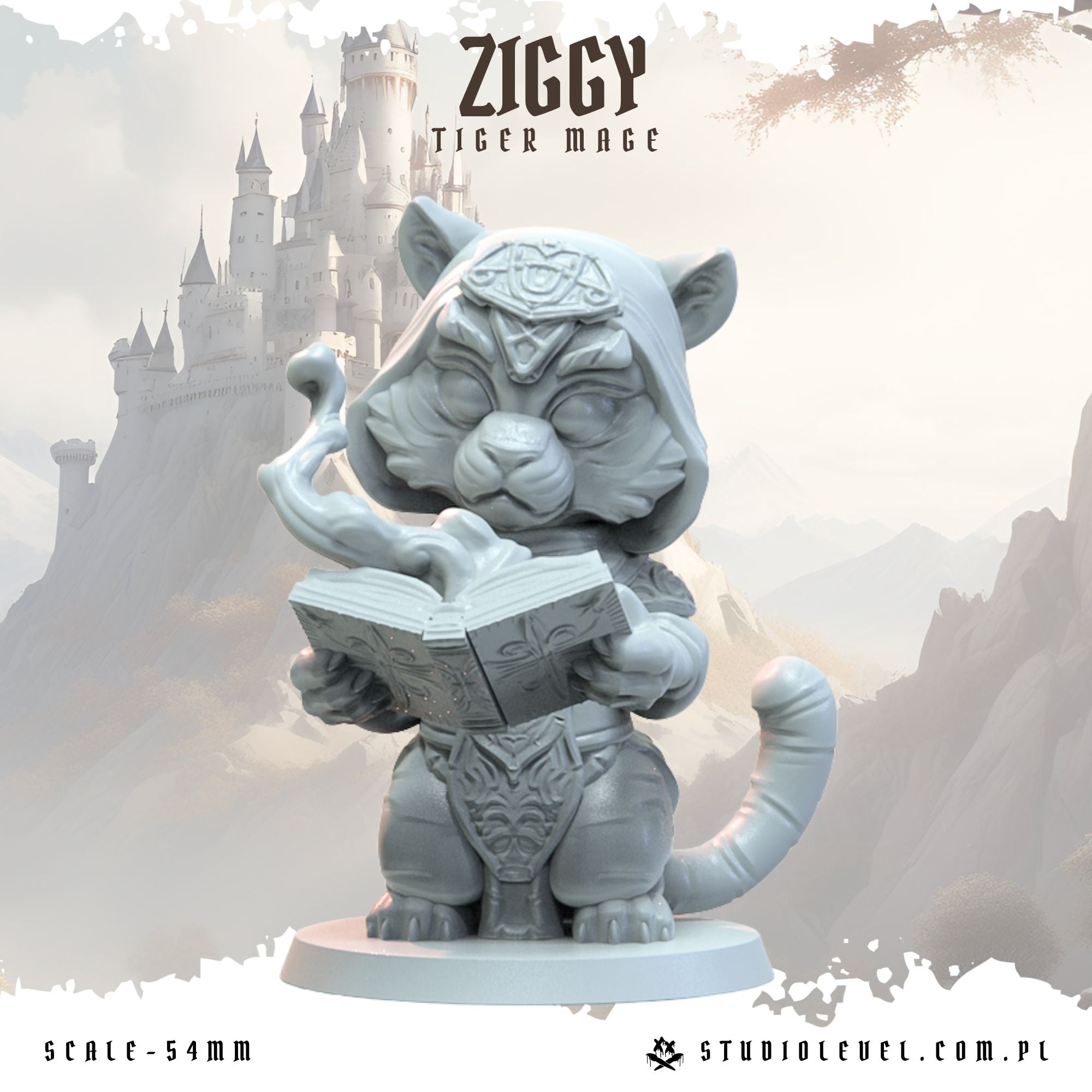 Ziggy : Tiger Mage - 54mm
