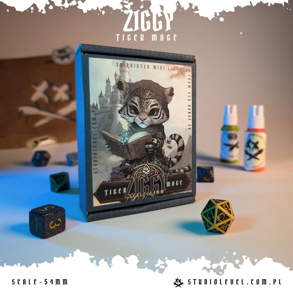 Ziggy : Tiger Mage - 54mm