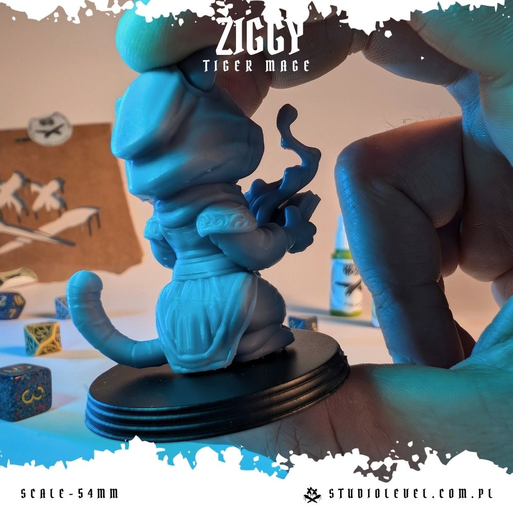 Ziggy : Tiger Mage - 54mm