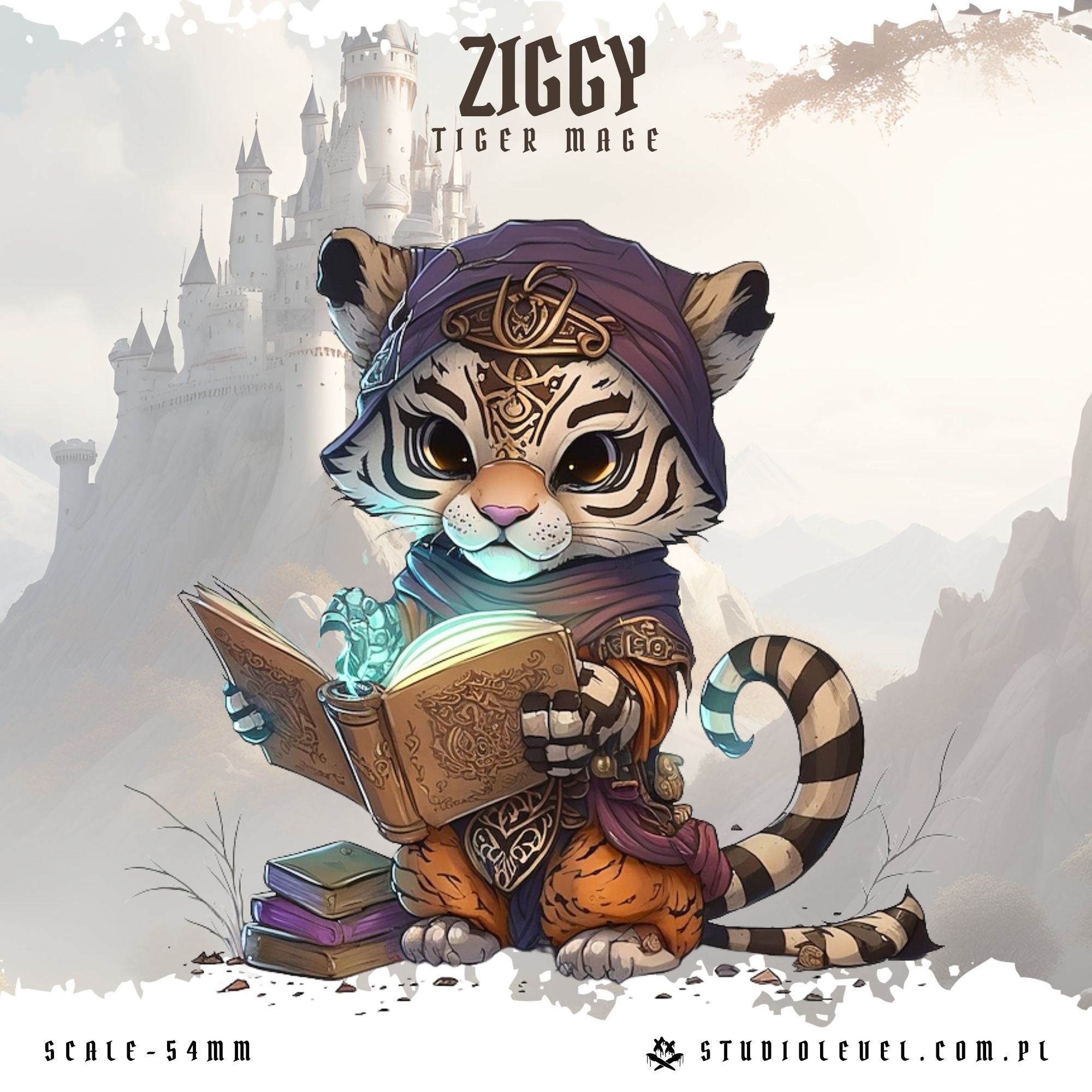 Ziggy : Tiger Mage - 54mm