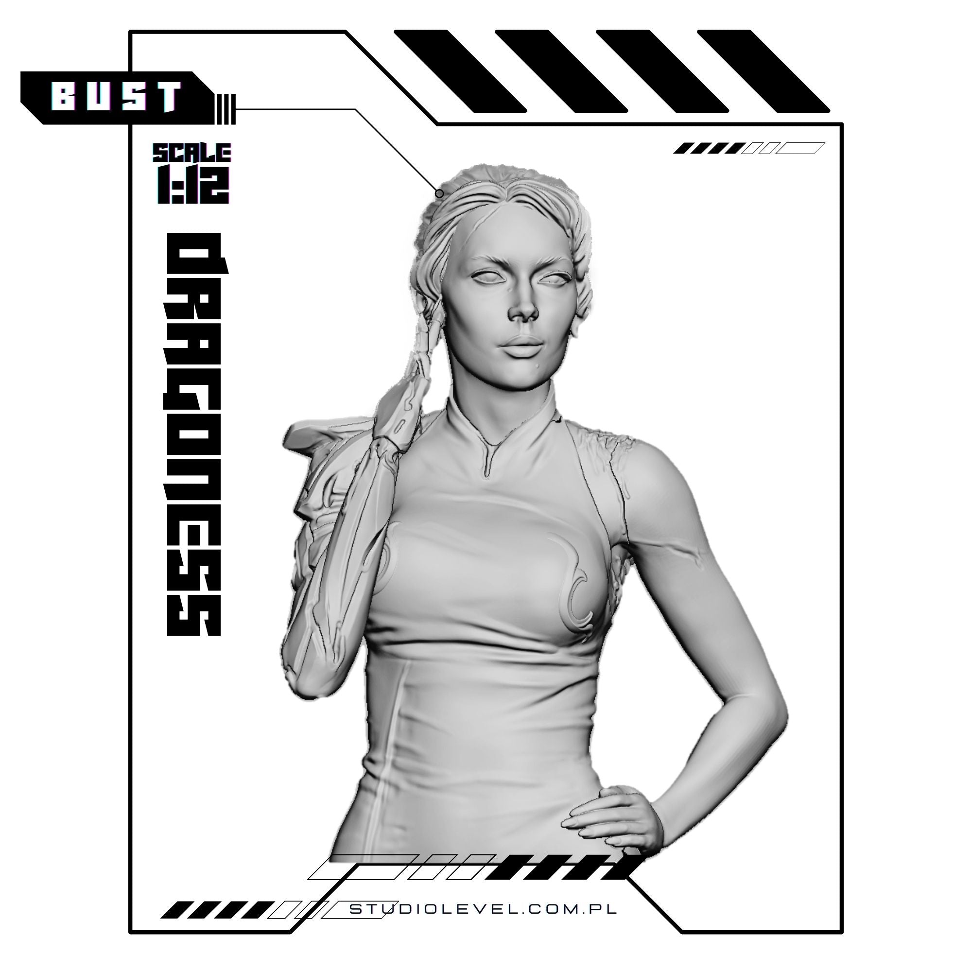 Cpy Dragoness - Bust 1:12