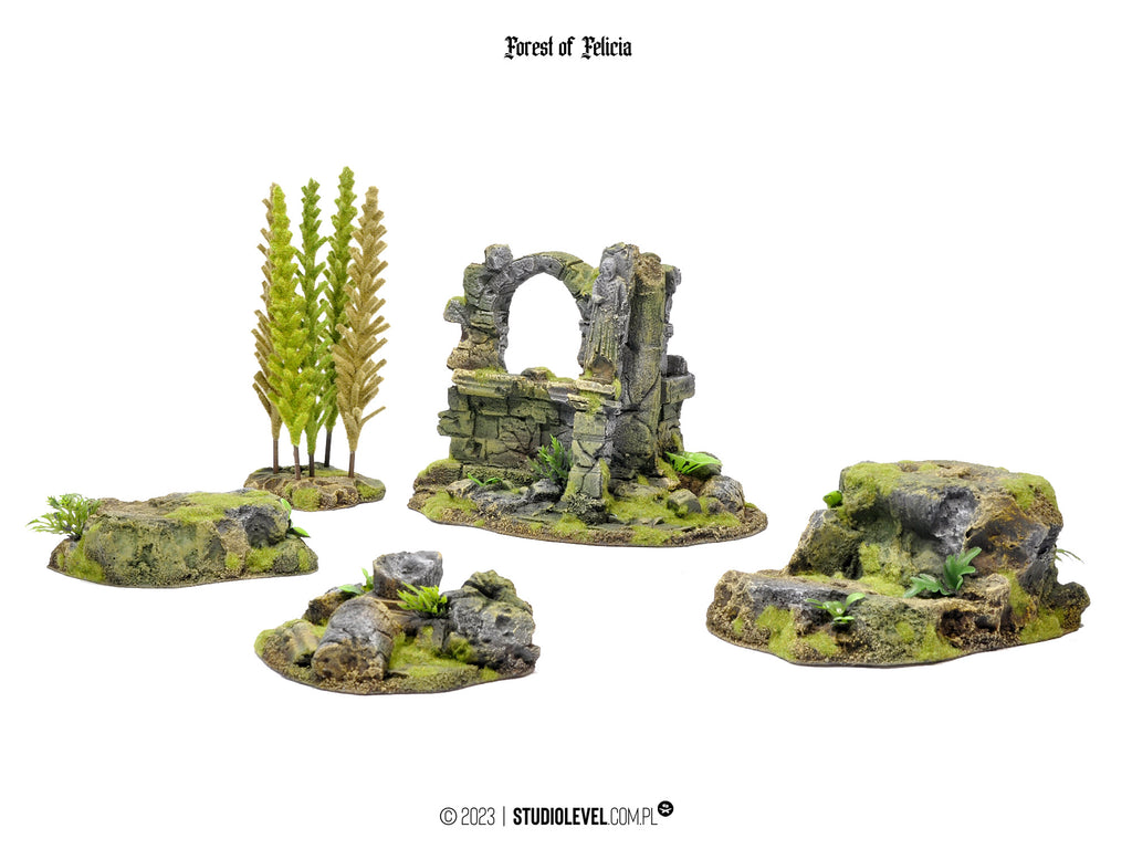 Forest Middle Upgardes Set