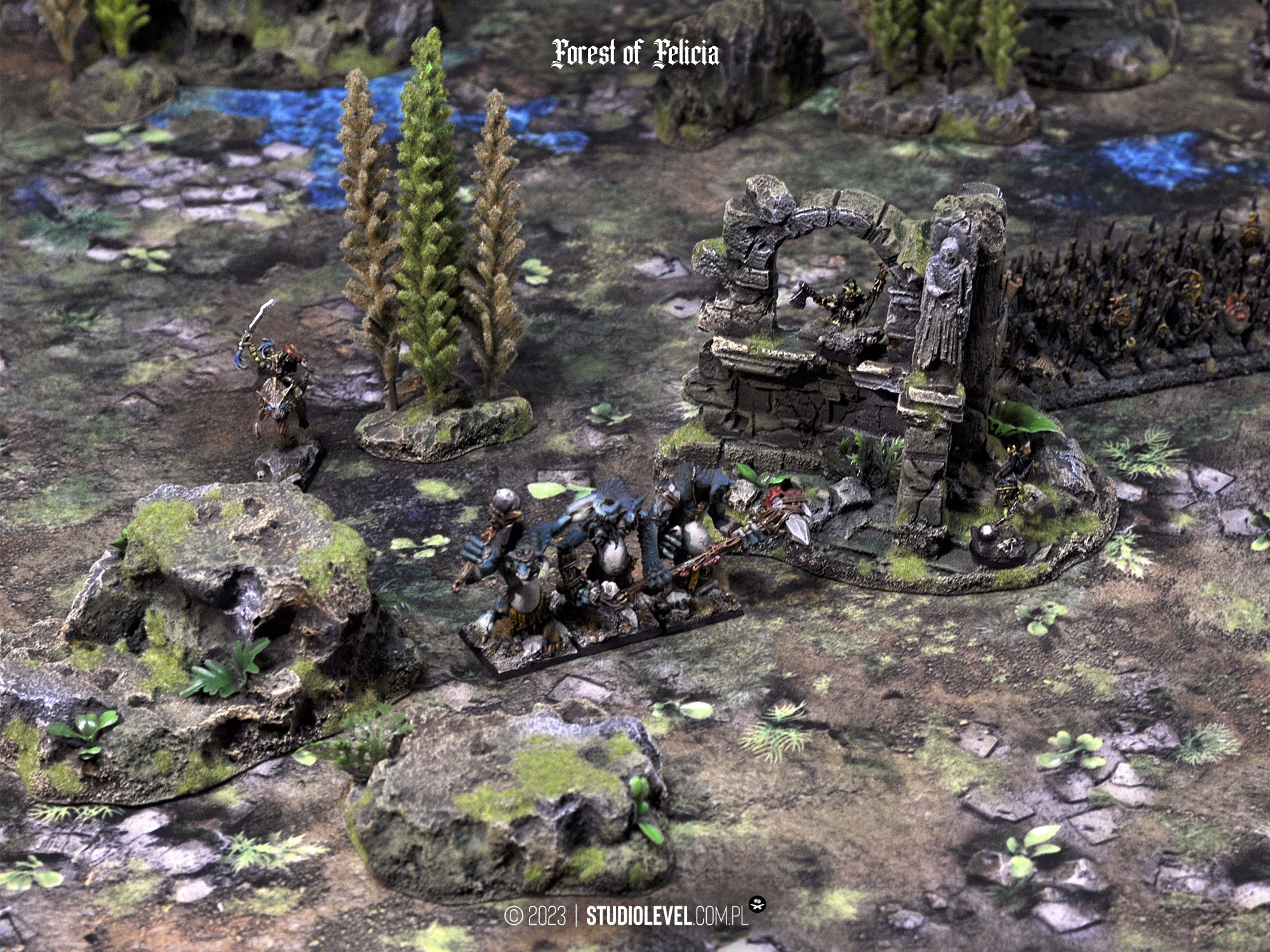Forest Middle Upgardes Set