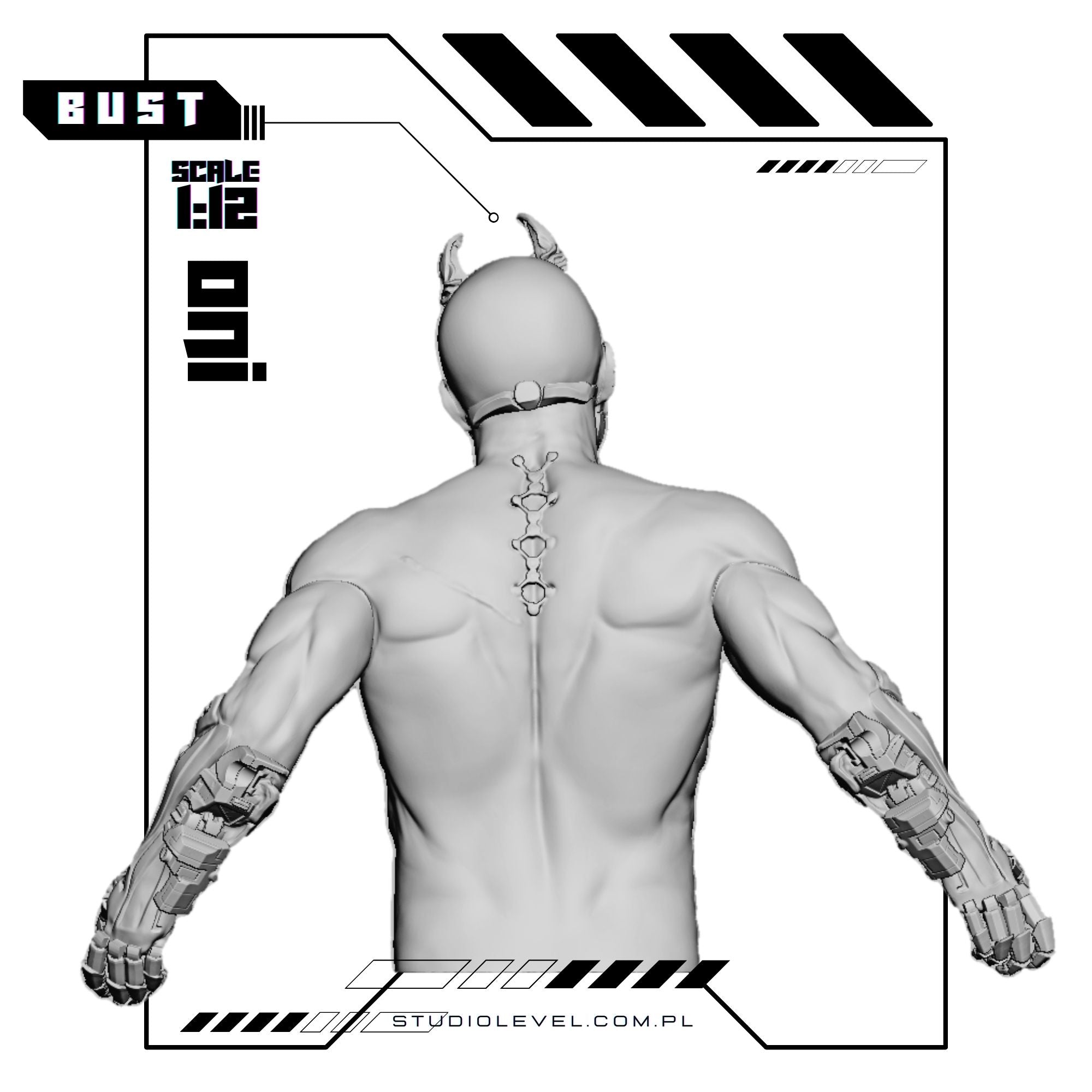 Cpy Oni - Bust 1:12
