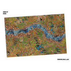 72"x48" FOREST RIVER: MOUSEPAD GAME MAT (6'x4')