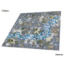 48"x48" WINTER MIDDLE: MOUSEPAD GAME MAT (4'x4')
