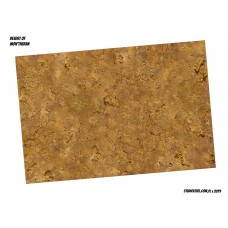 72"x48" DESERT: DOUBLE-SIDED CLOTH GAME MAT (6'x4')
